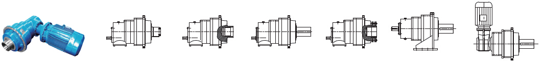 Planetary Geared motor modular design