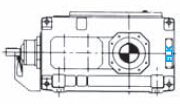 B.SH Helical Bevel Reduction Gearbox
