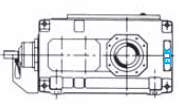 B.HH hollow shaft industrial Gearbox