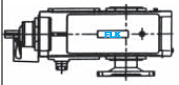 B..FV Flanged shaft vertical gearbox