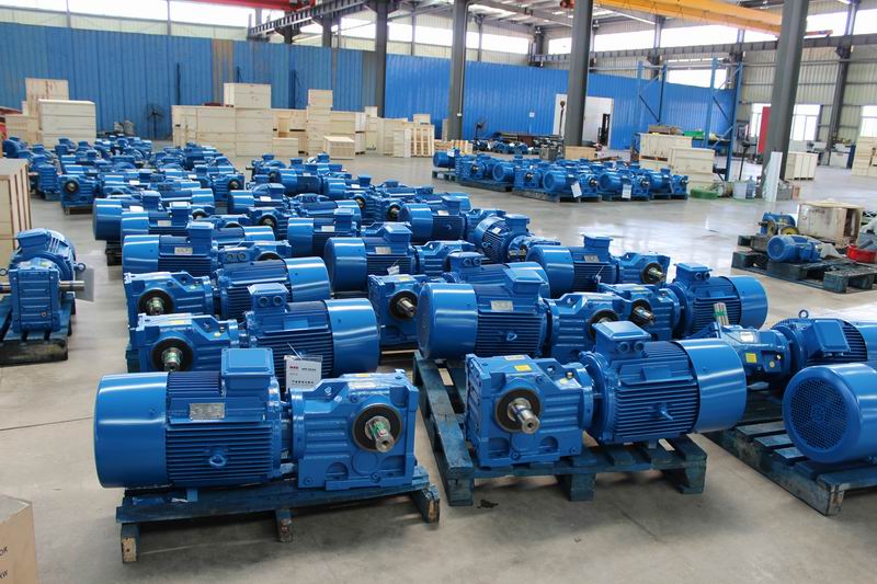 Helical Bevel geared motors K87