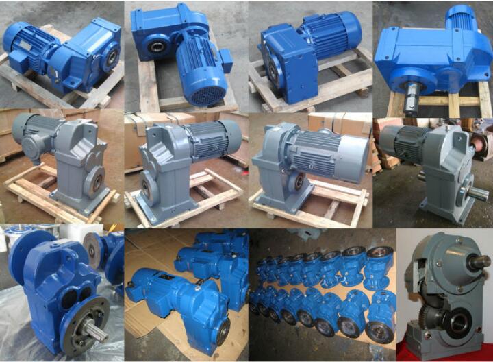 High Quality Double Stage Helical Gearbox F Series
