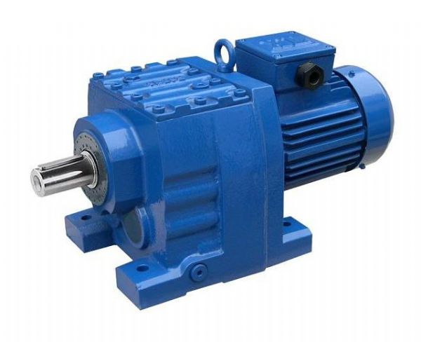 Foot Mounted Helical Gearbox Reducer Geared Motor