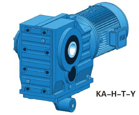 Hollow Shaft Shrink Disk Helical Bevel Gearmotor with Torque Arm