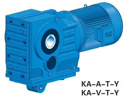 Splined Hollow Shaf Helical Bevel Gearmotor with Torque Arm