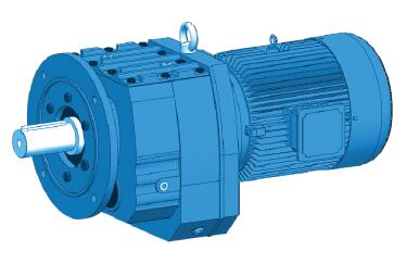 Flange Mounted Inline Helical Geared Motor