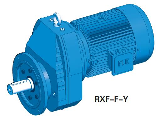 Single Stage Flange Mounted Helical Gearmotor