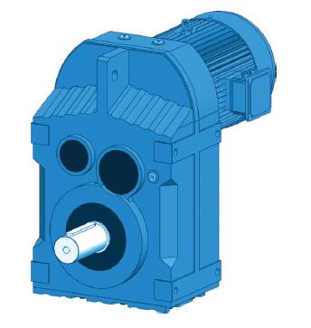 Parallel Shaft Helical Geared Motor