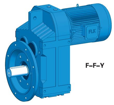 Flange Mounted Parallel Shaft Helical Geared Motor