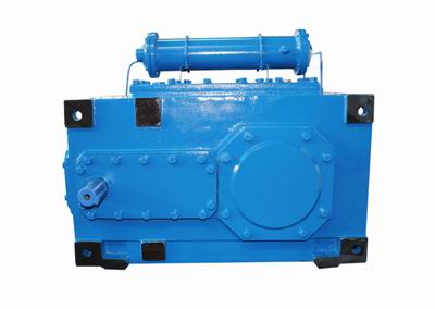 H3SH6 Parallel Shaft Helical Gearbox with cooler for Rubber machinery